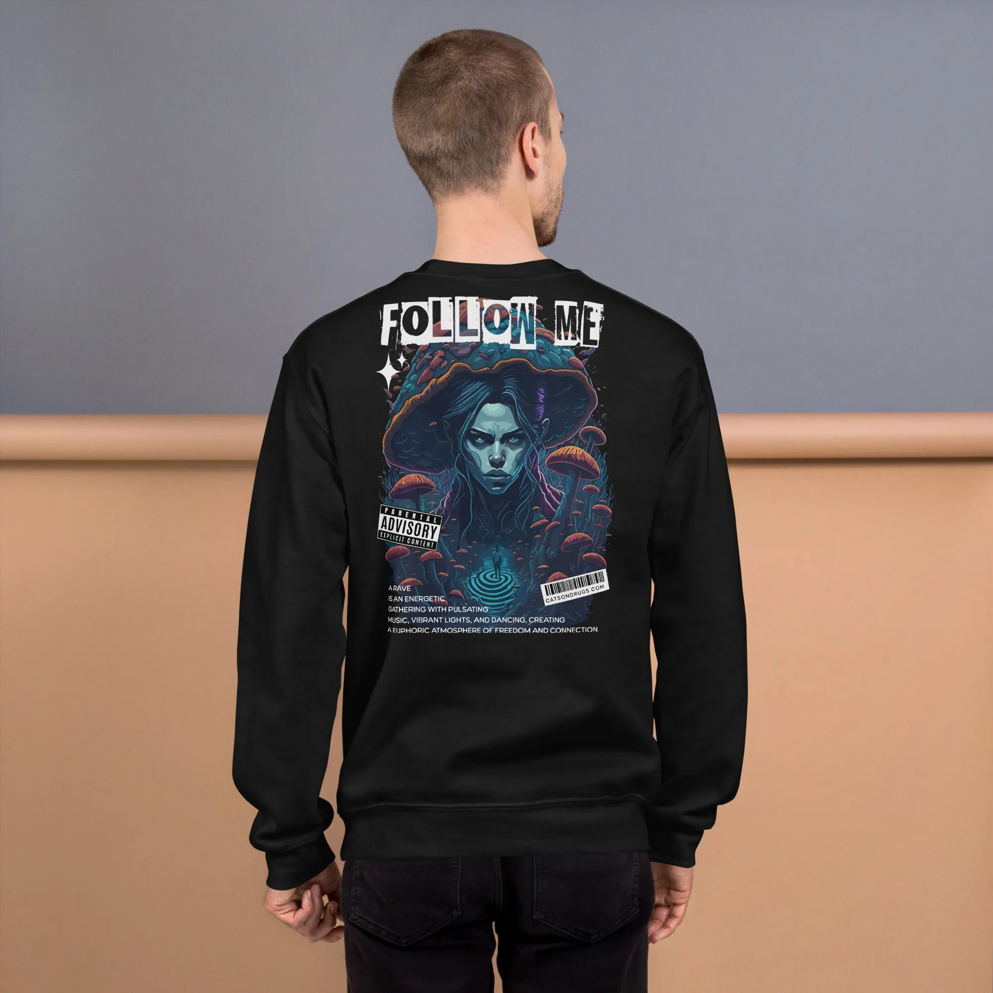 Techno Sweatshirt | Follow Me Organism