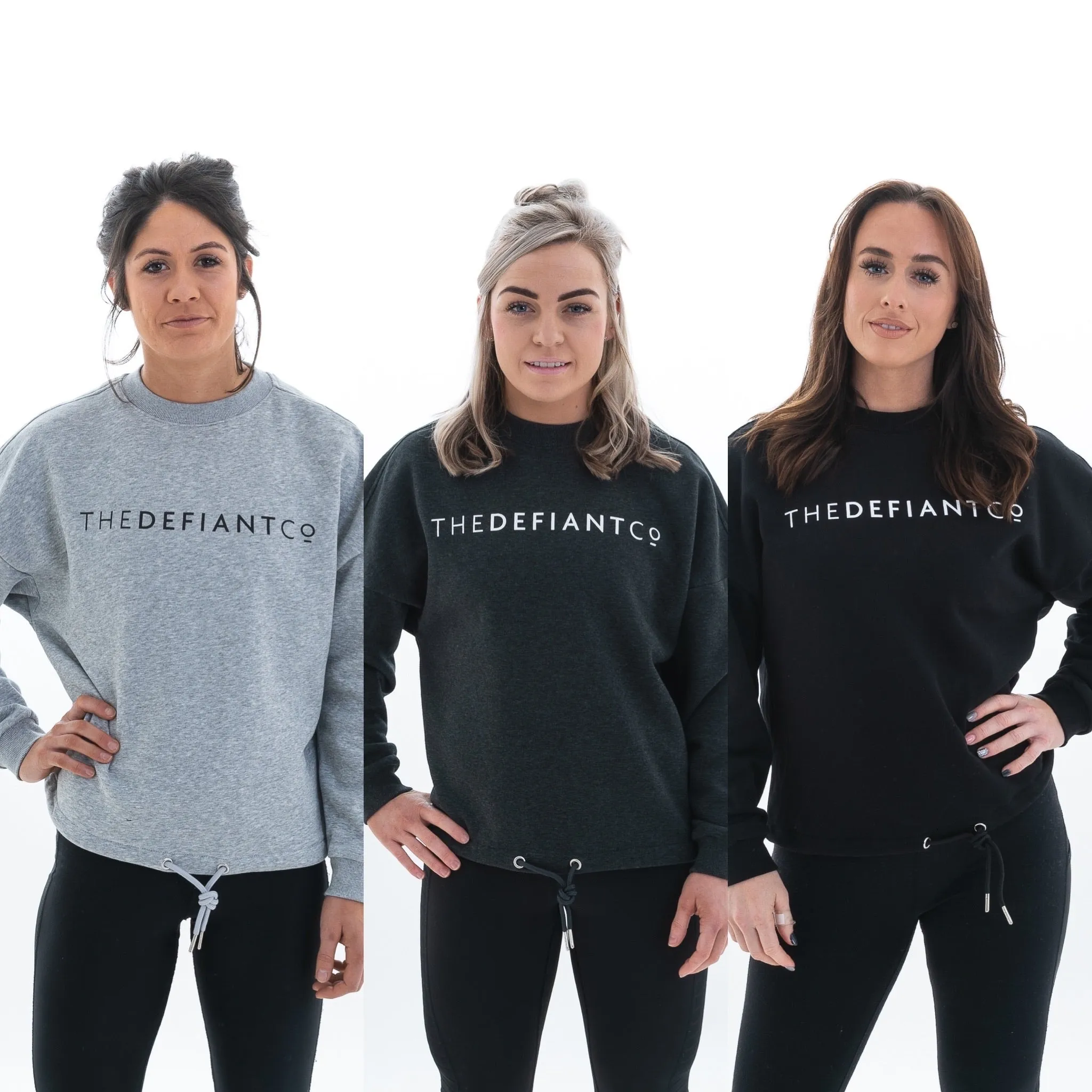 The Defiant Co - Women's Oversized Crewneck