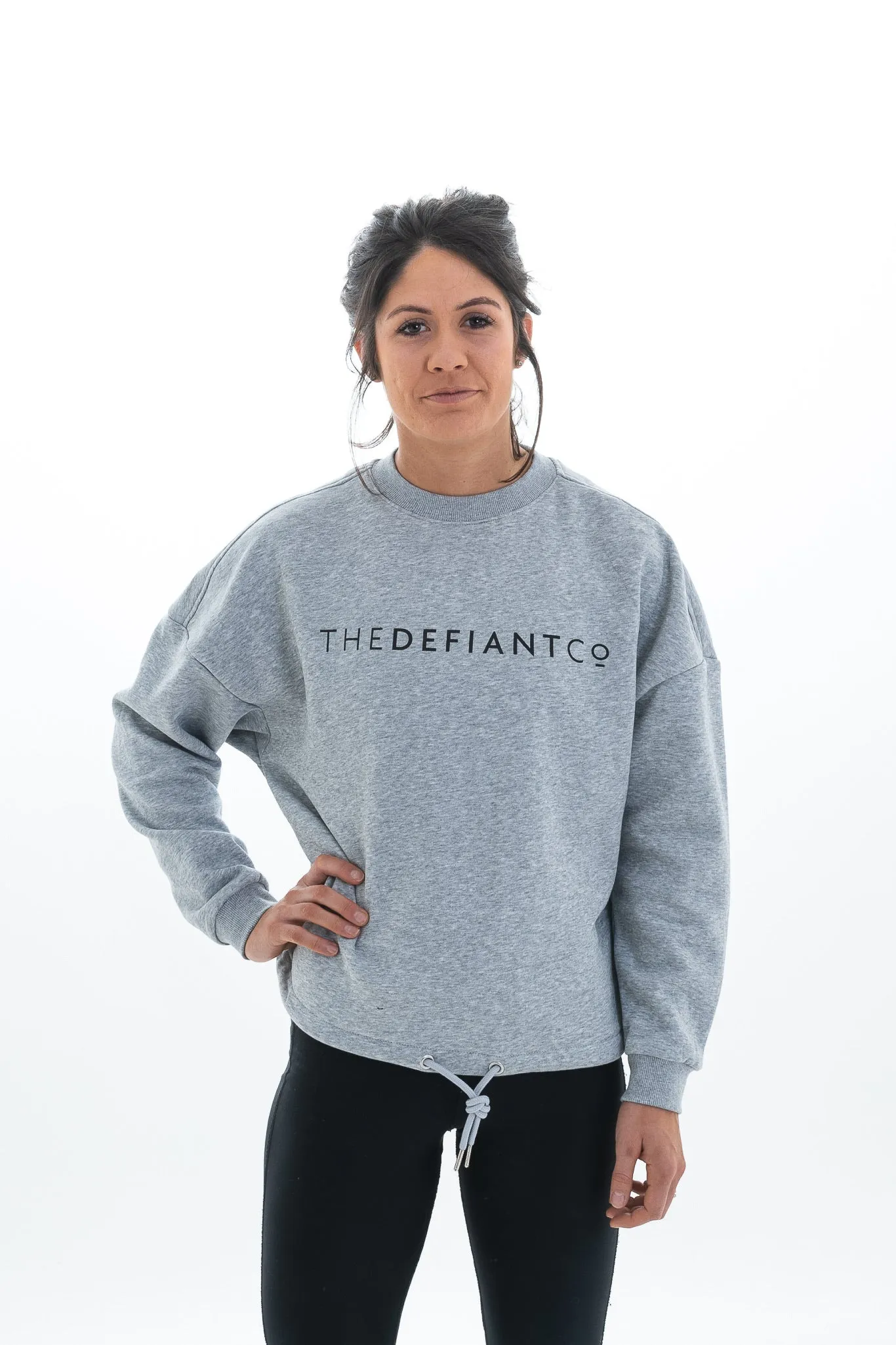 The Defiant Co - Women's Oversized Crewneck