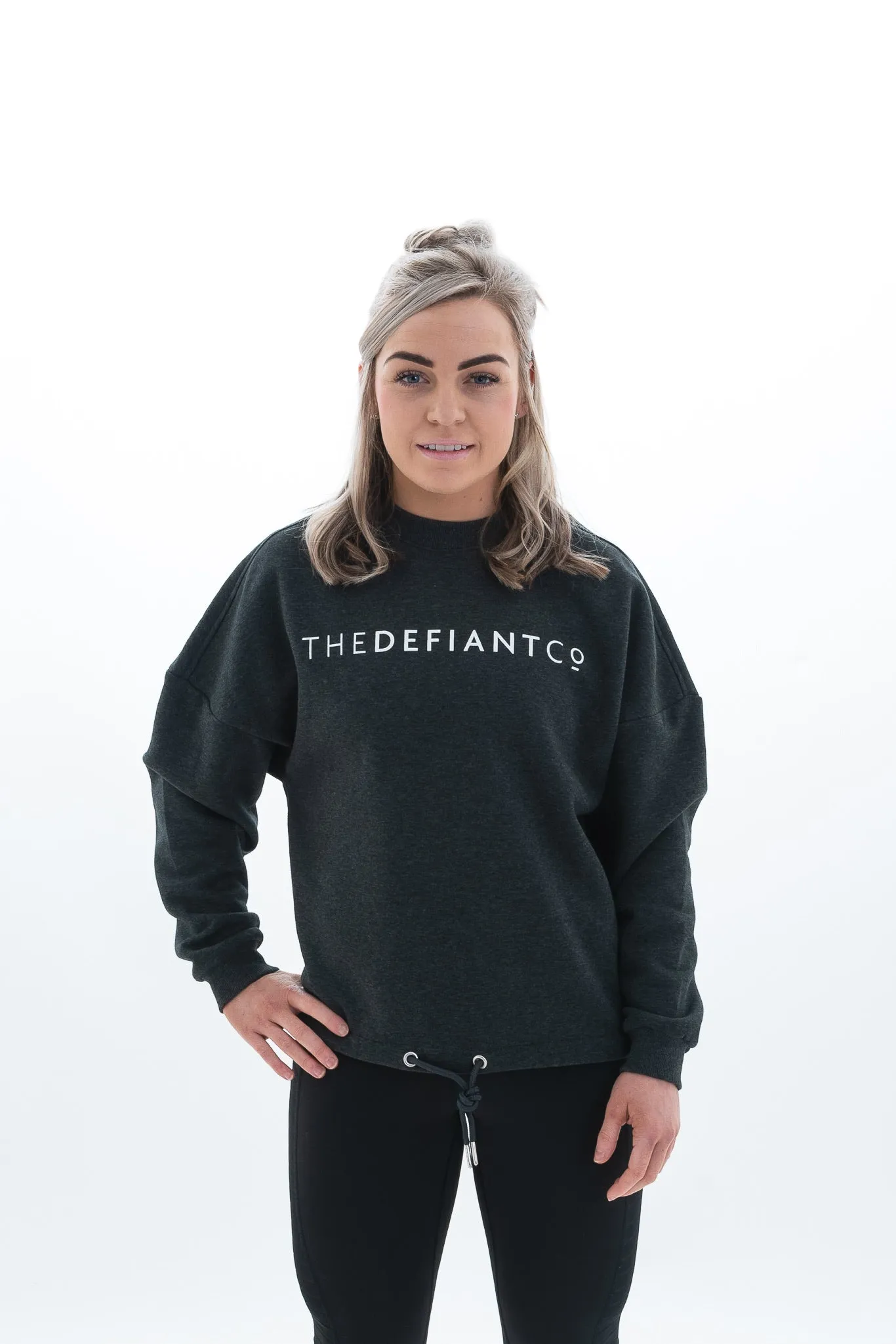 The Defiant Co - Women's Oversized Crewneck