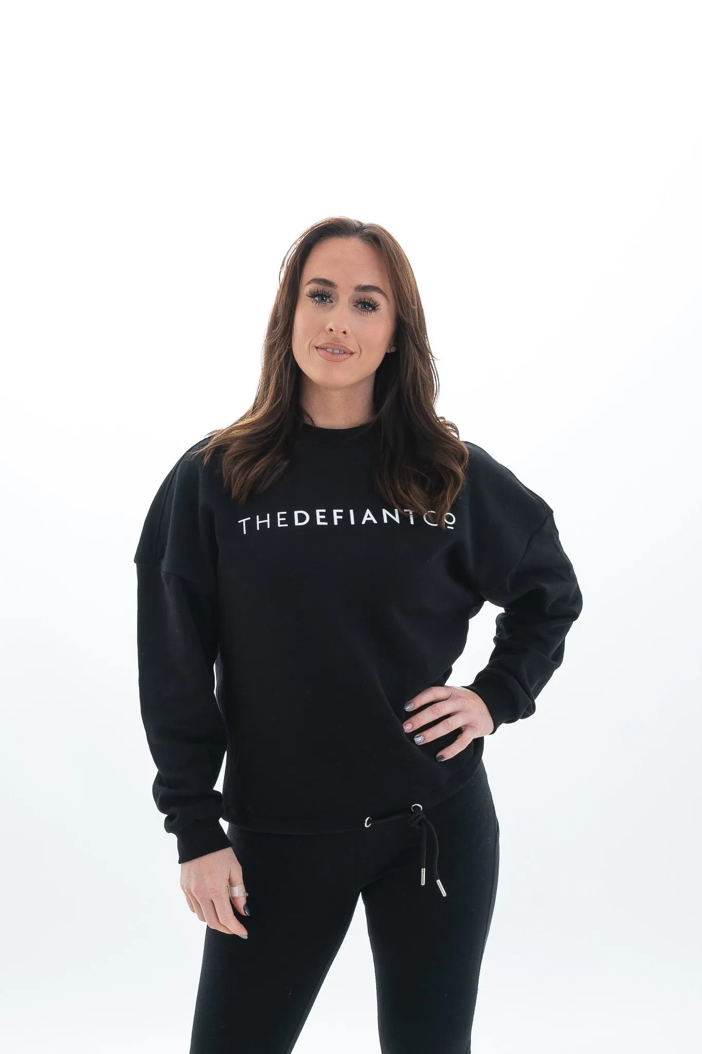 The Defiant Co - Women's Oversized Crewneck