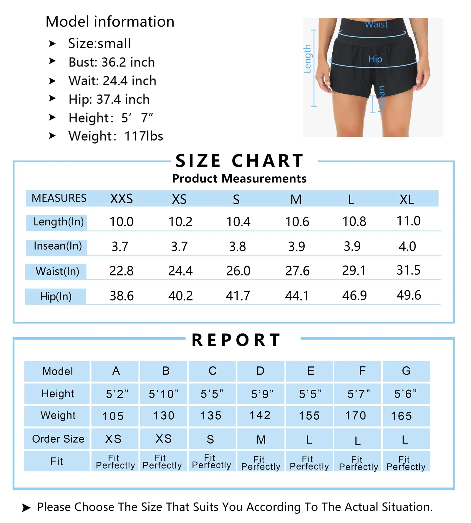 THE GYM PEOPLE Womens High Waisted Running Shorts Quick Dry Athletic Workout Shorts with Mesh Liner Zipper Pockets