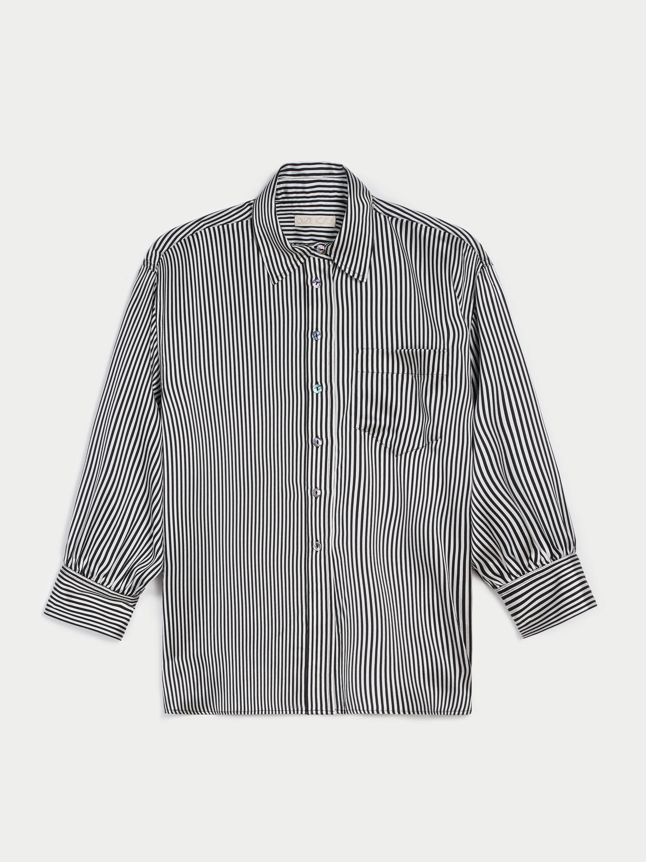 The Kappa Button-Up in Silk Satin