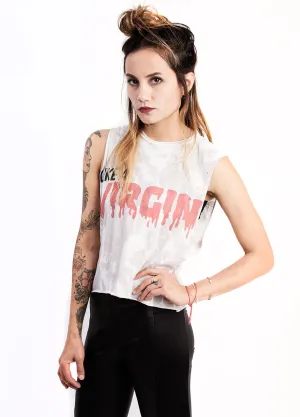 The Laundry Room Like A Virgin Crop Muscle Tee
