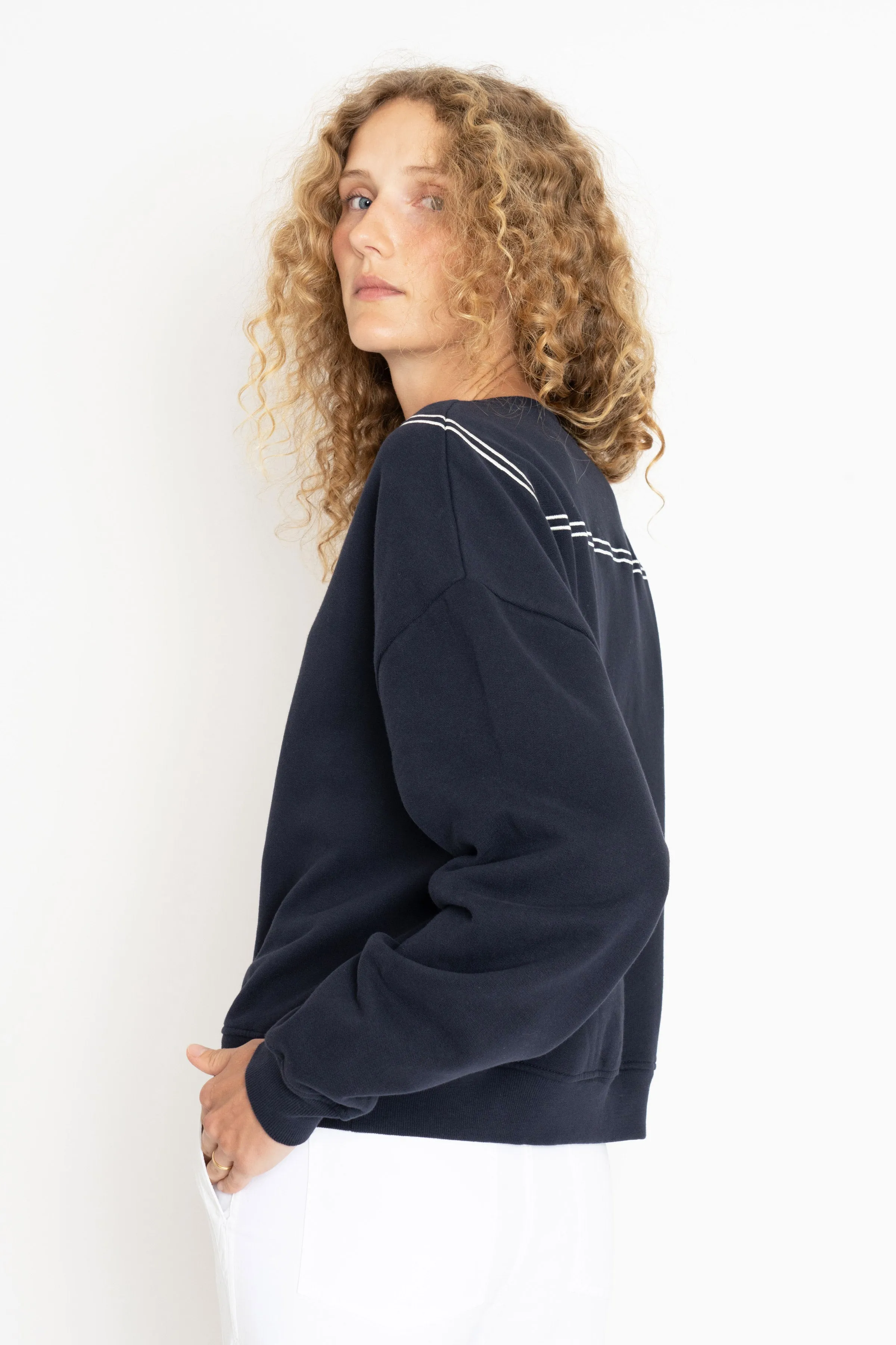 The Sailor Sweatshirt - Navy