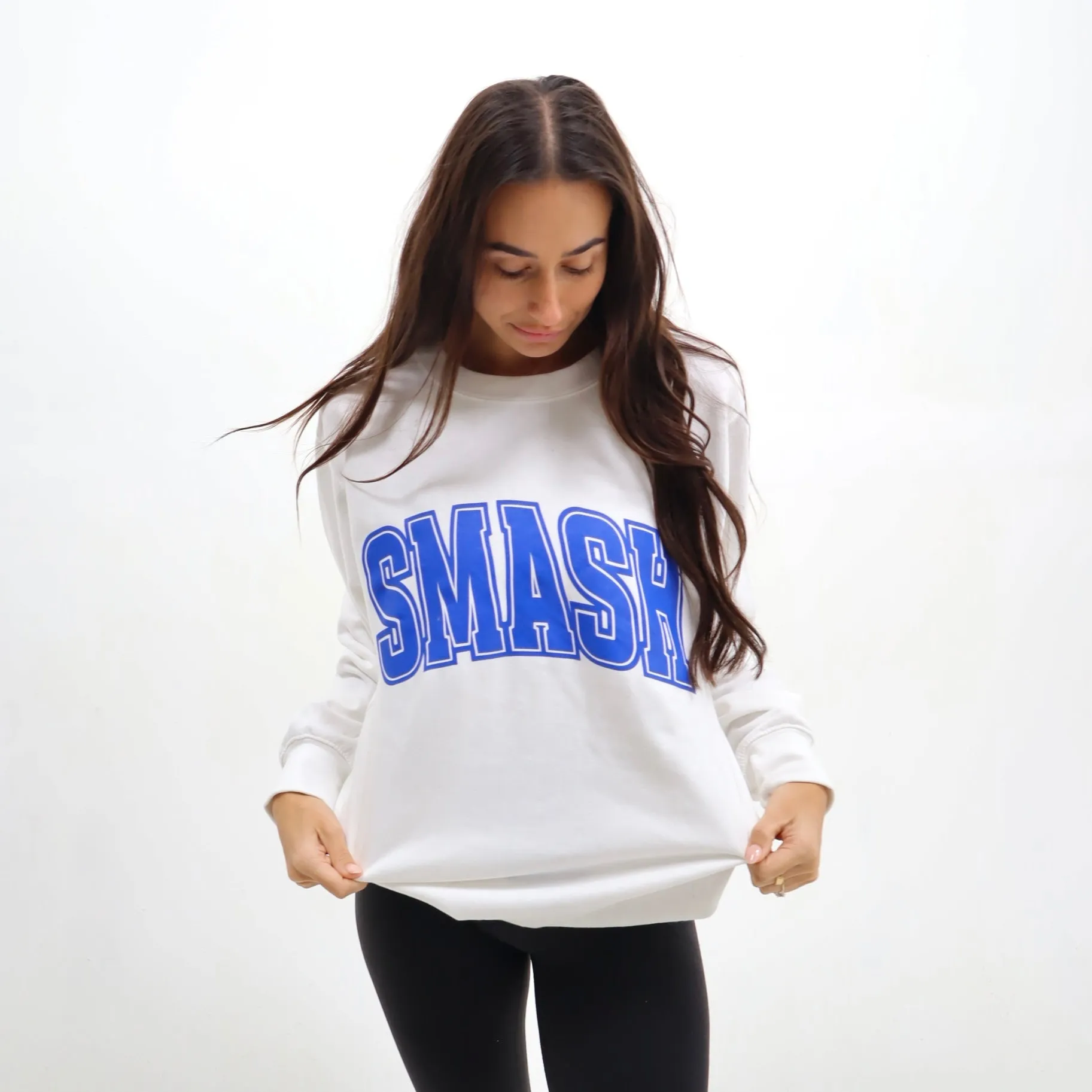 The Smash Oversized Varsity Crewneck