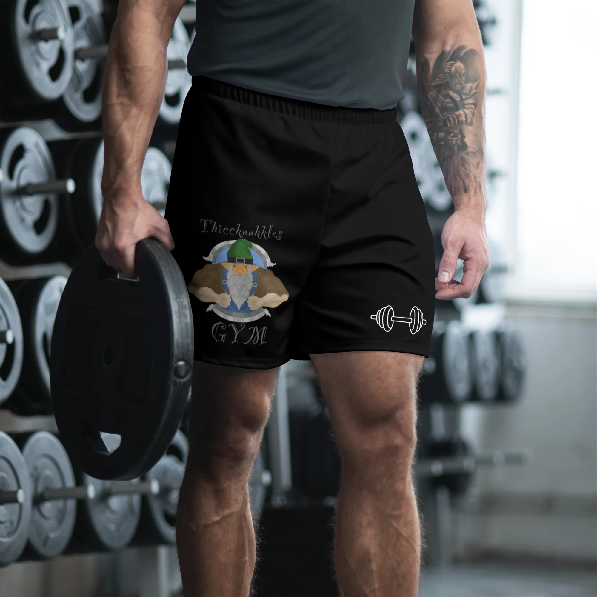ThiccKnukkles Gym Athletic Shorts