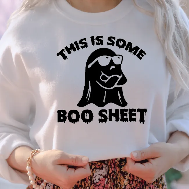This Is Some Boo Sheet Halloween Sweatshirt