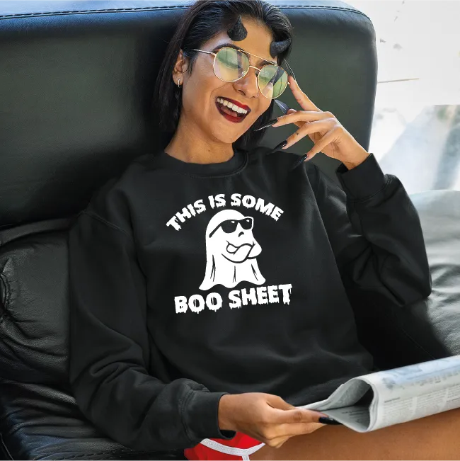 This Is Some Boo Sheet Halloween Sweatshirt