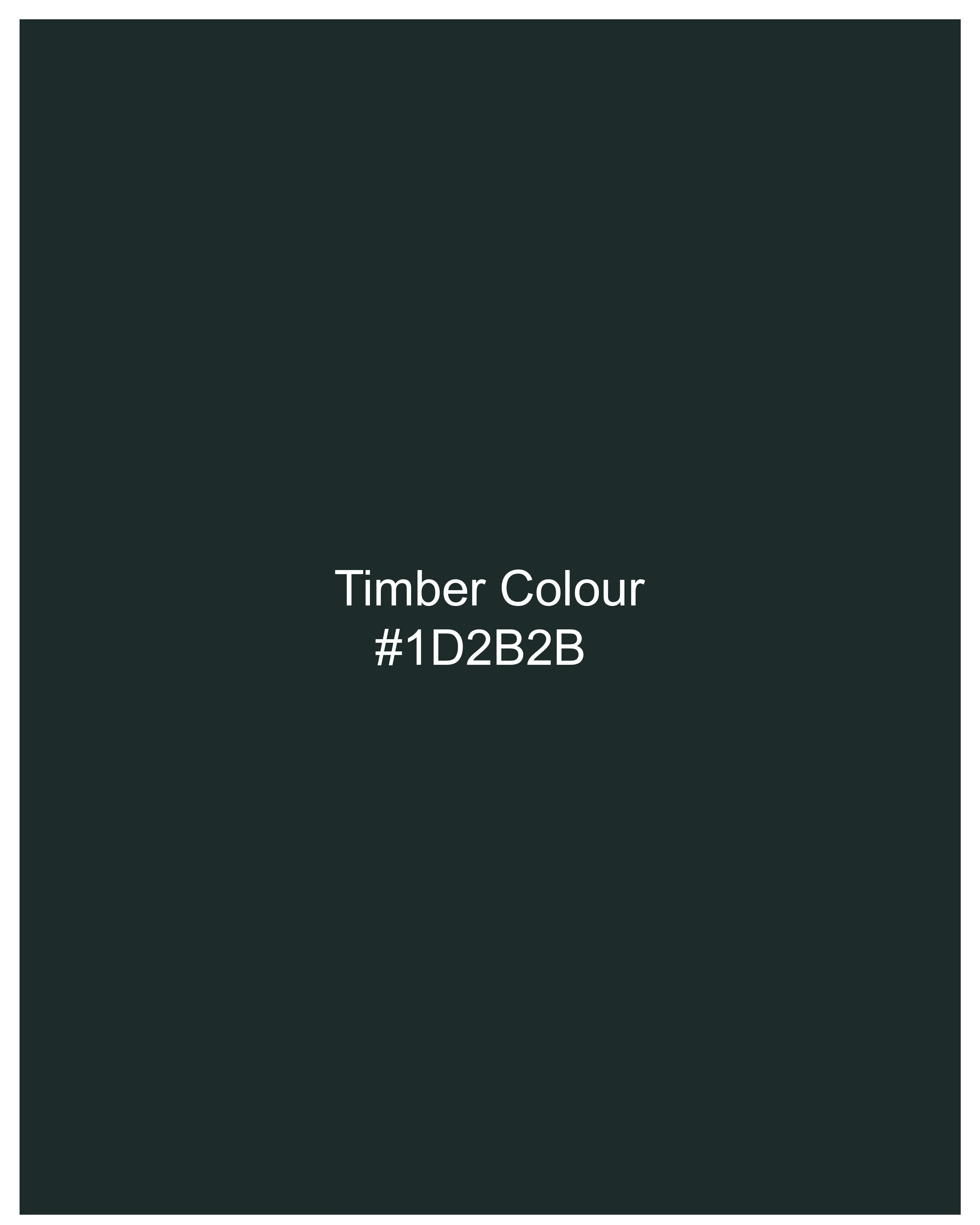 Timber Green Plaid Cross-Buttoned Bandhgala Blazer