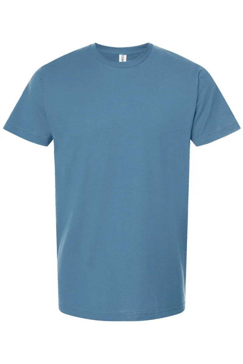 Tis The Season Baseball Blue and Orange Unisex Blend Tee