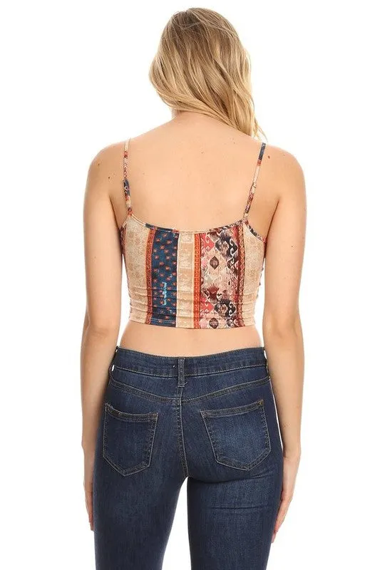 TOURMALINE CROP TOP