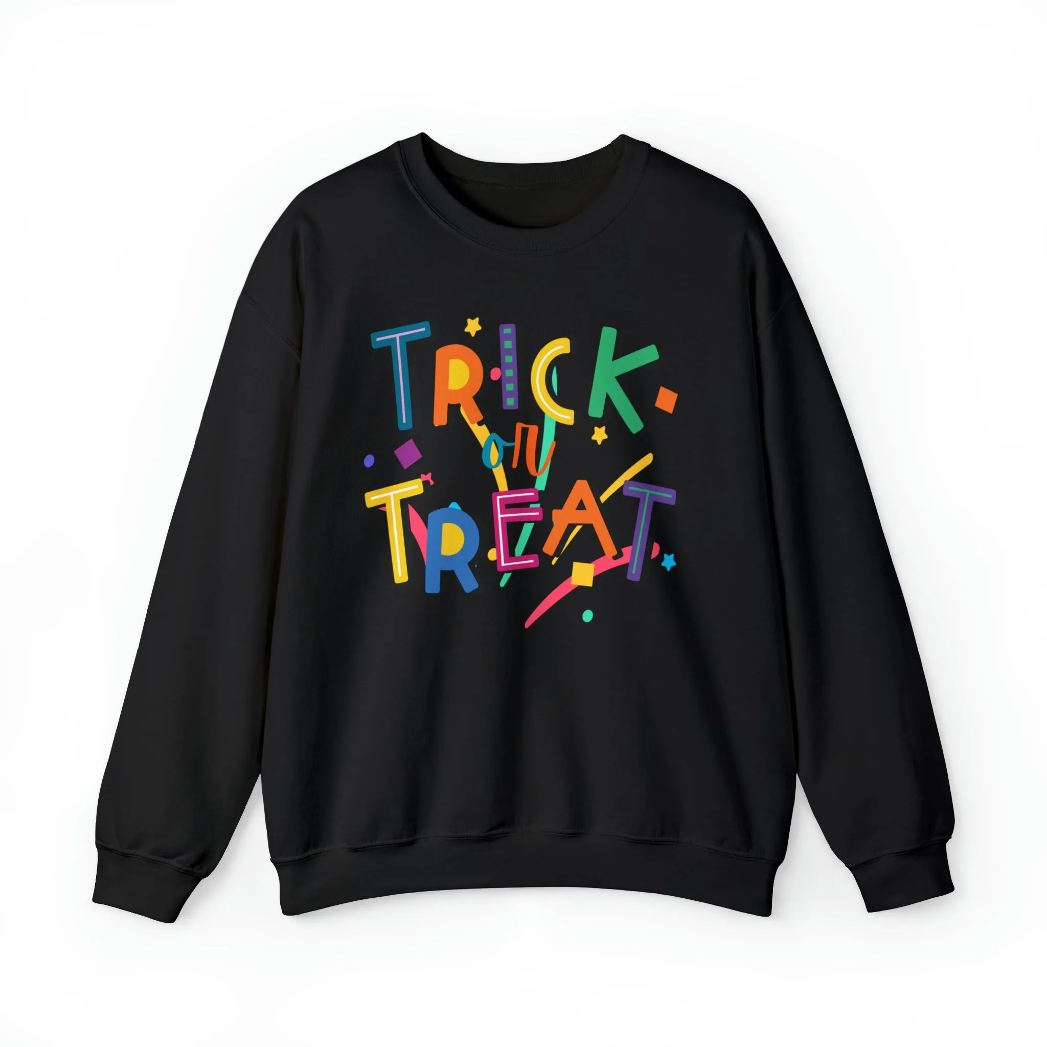 Trick or Treat Halloween Sweatshirt, Halloween Candy Sweatshirt , Funny Halloween Sweatshirt, Sweet Fall Unisex Heavy Blend