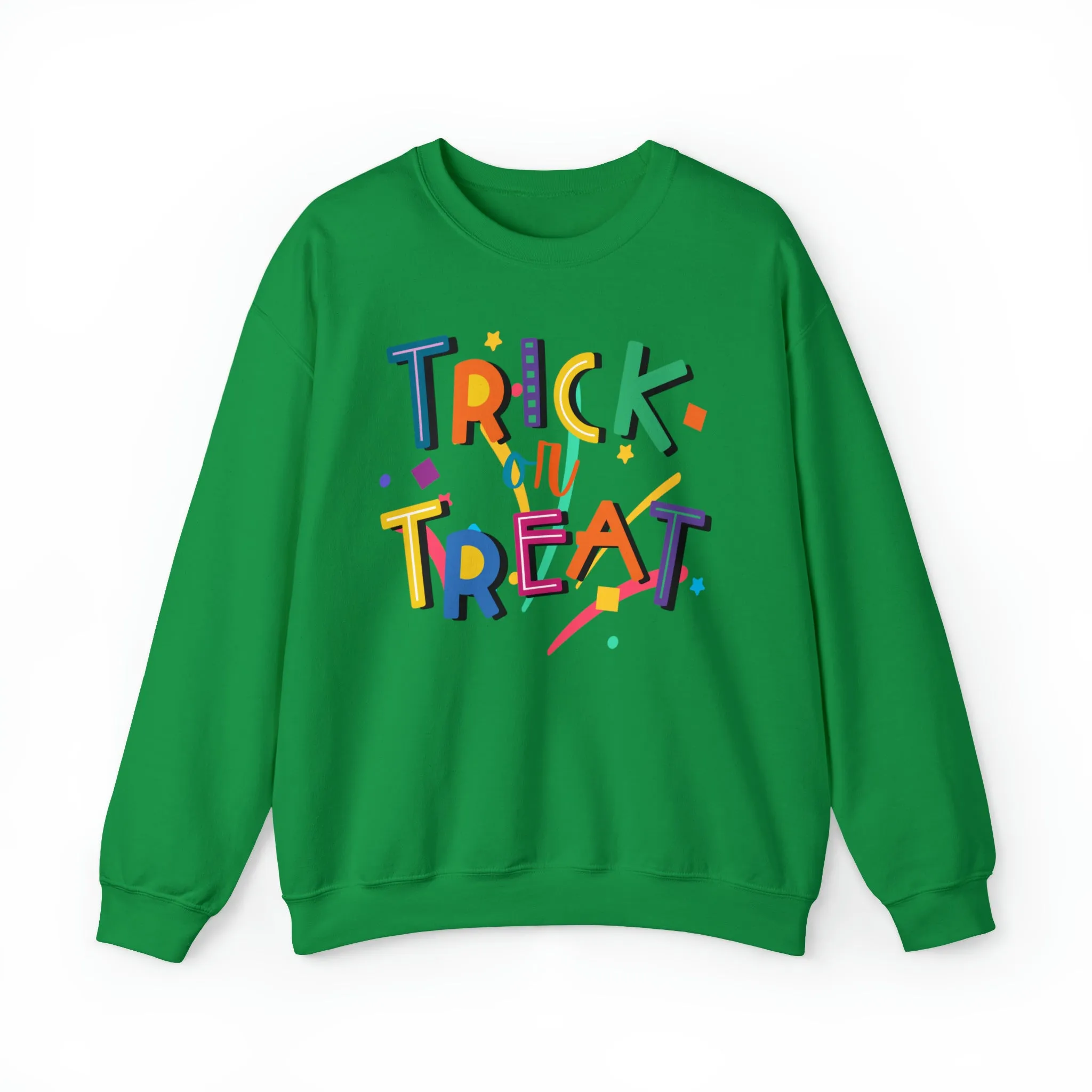 Trick or Treat Halloween Sweatshirt, Halloween Candy Sweatshirt , Funny Halloween Sweatshirt, Sweet Fall Unisex Heavy Blend