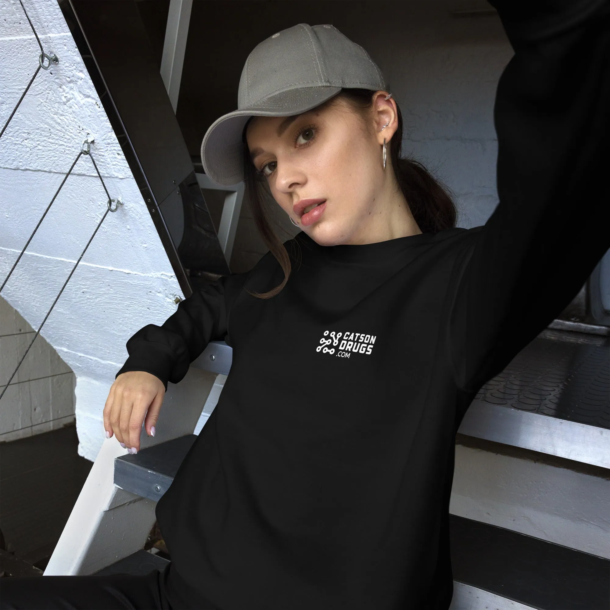 Trippy Sweatshirt | Techno Astronaut