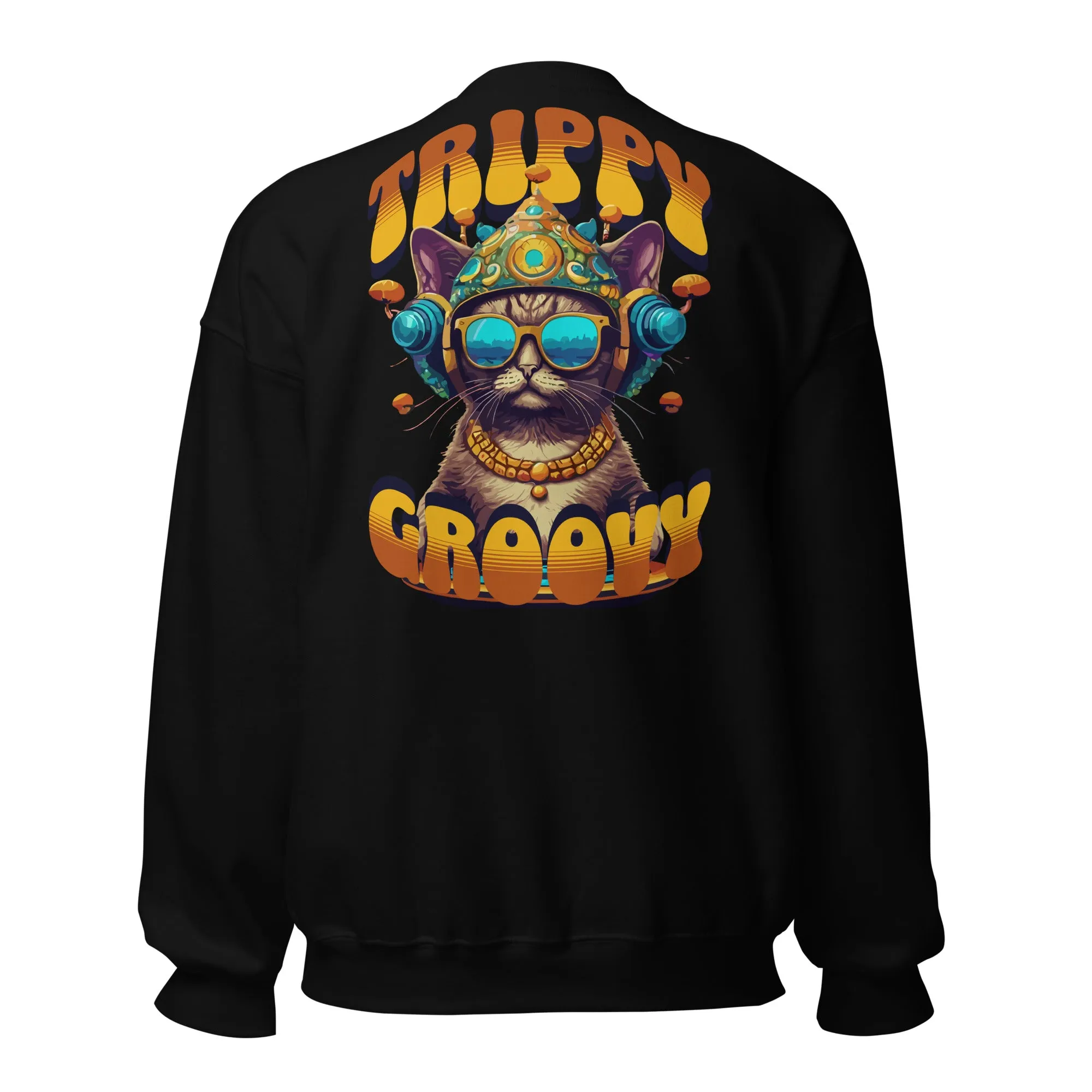Trippy Sweatshirt | Trippy & Groovy Cat