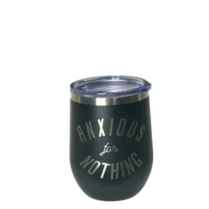 Tumbler 12 oz. - Anxious for Nothing - Black