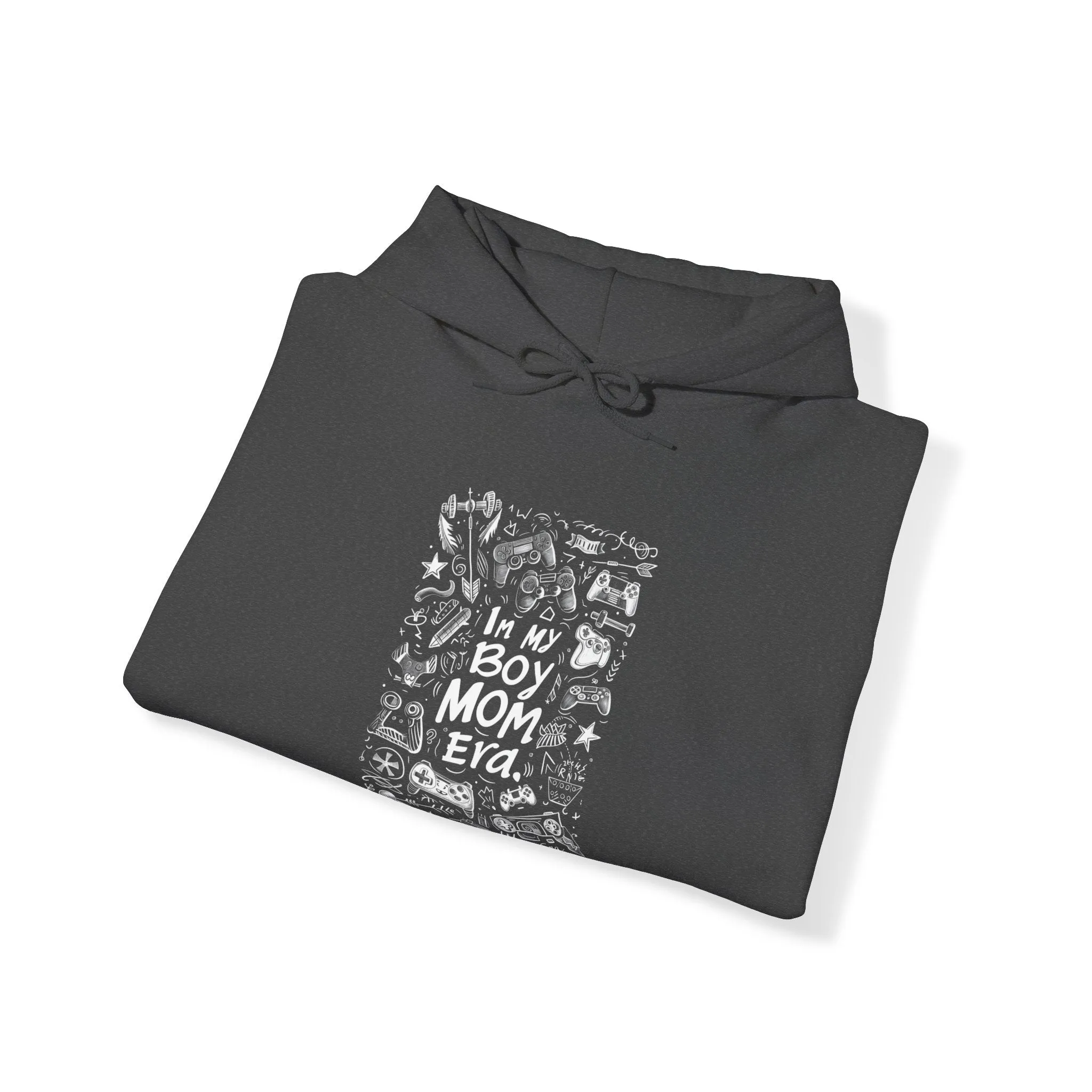 Unisex Heavy Blend™ Hooded Sweatshirt - In My Boy Mom Era - Gamer