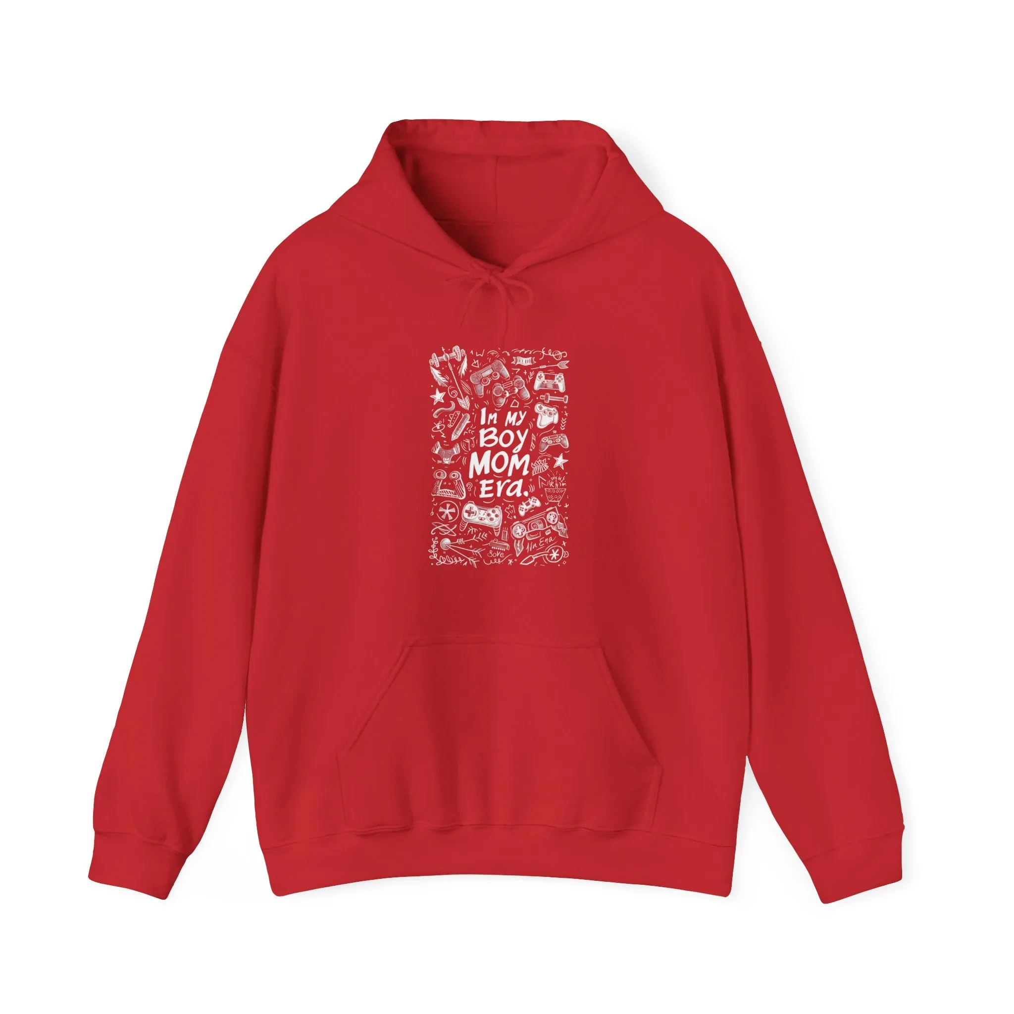 Unisex Heavy Blend™ Hooded Sweatshirt - In My Boy Mom Era - Gamer