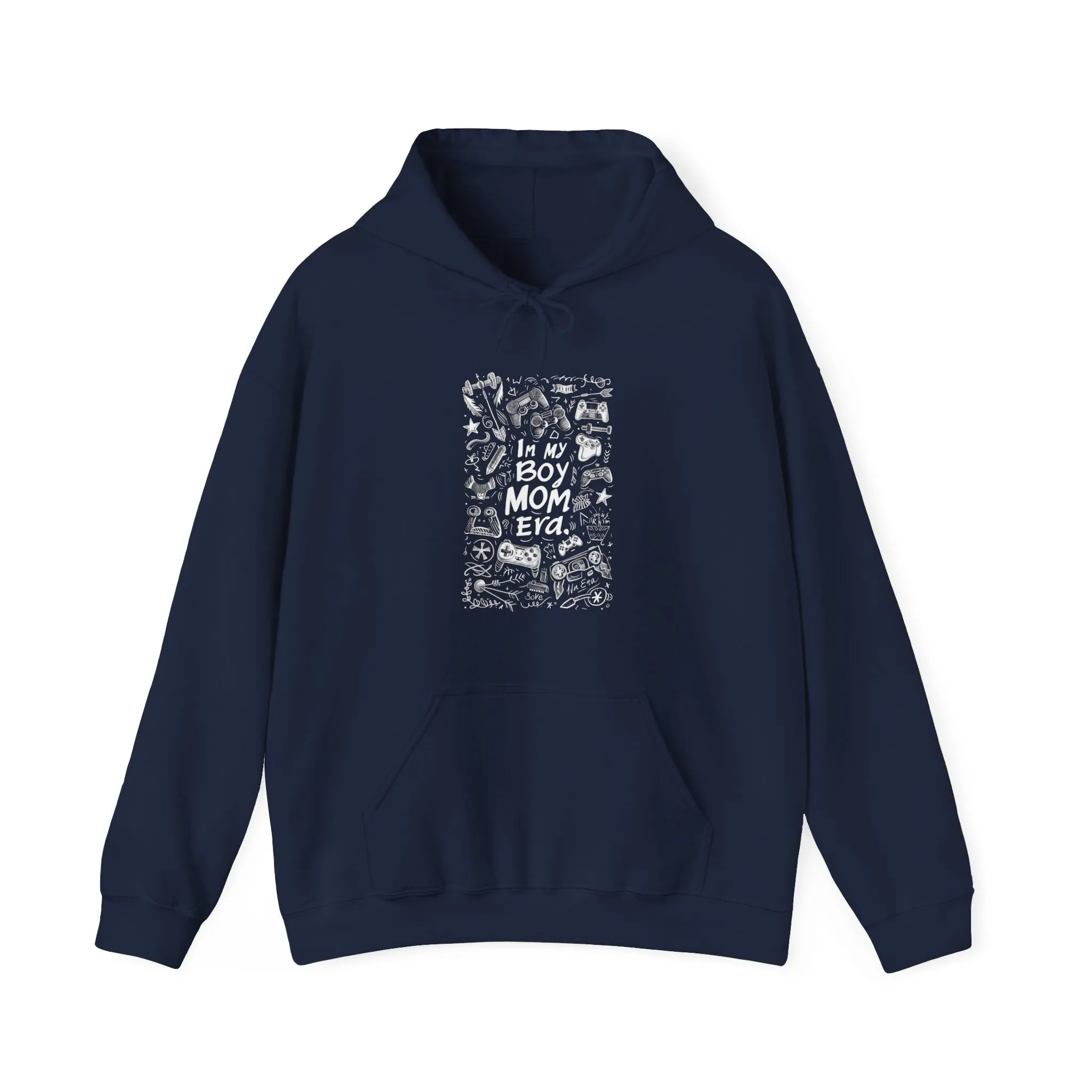 Unisex Heavy Blend™ Hooded Sweatshirt - In My Boy Mom Era - Gamer