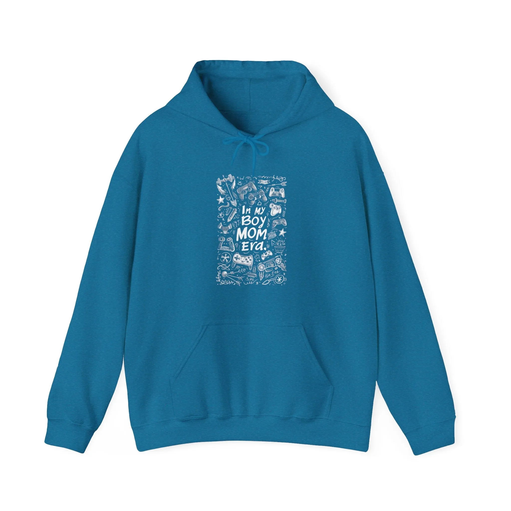 Unisex Heavy Blend™ Hooded Sweatshirt - In My Boy Mom Era - Gamer