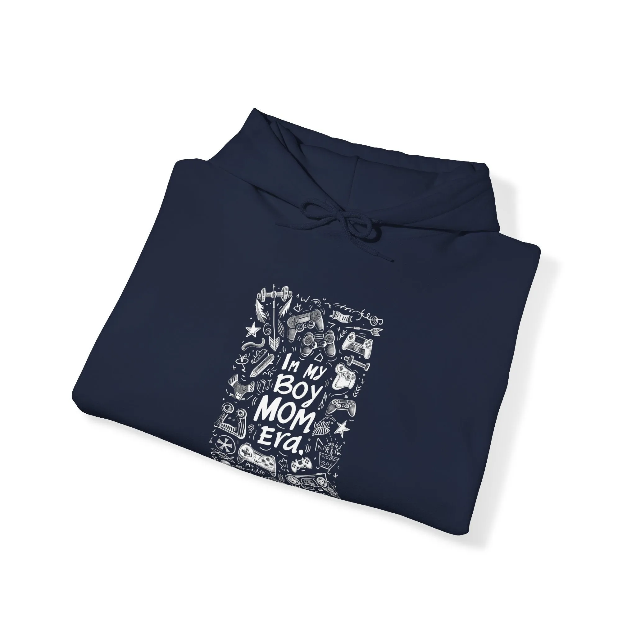 Unisex Heavy Blend™ Hooded Sweatshirt - In My Boy Mom Era - Gamer