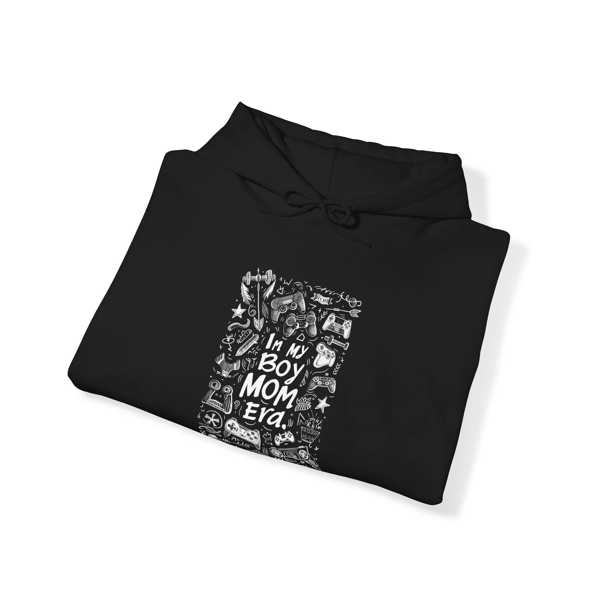 Unisex Heavy Blend™ Hooded Sweatshirt - In My Boy Mom Era - Gamer