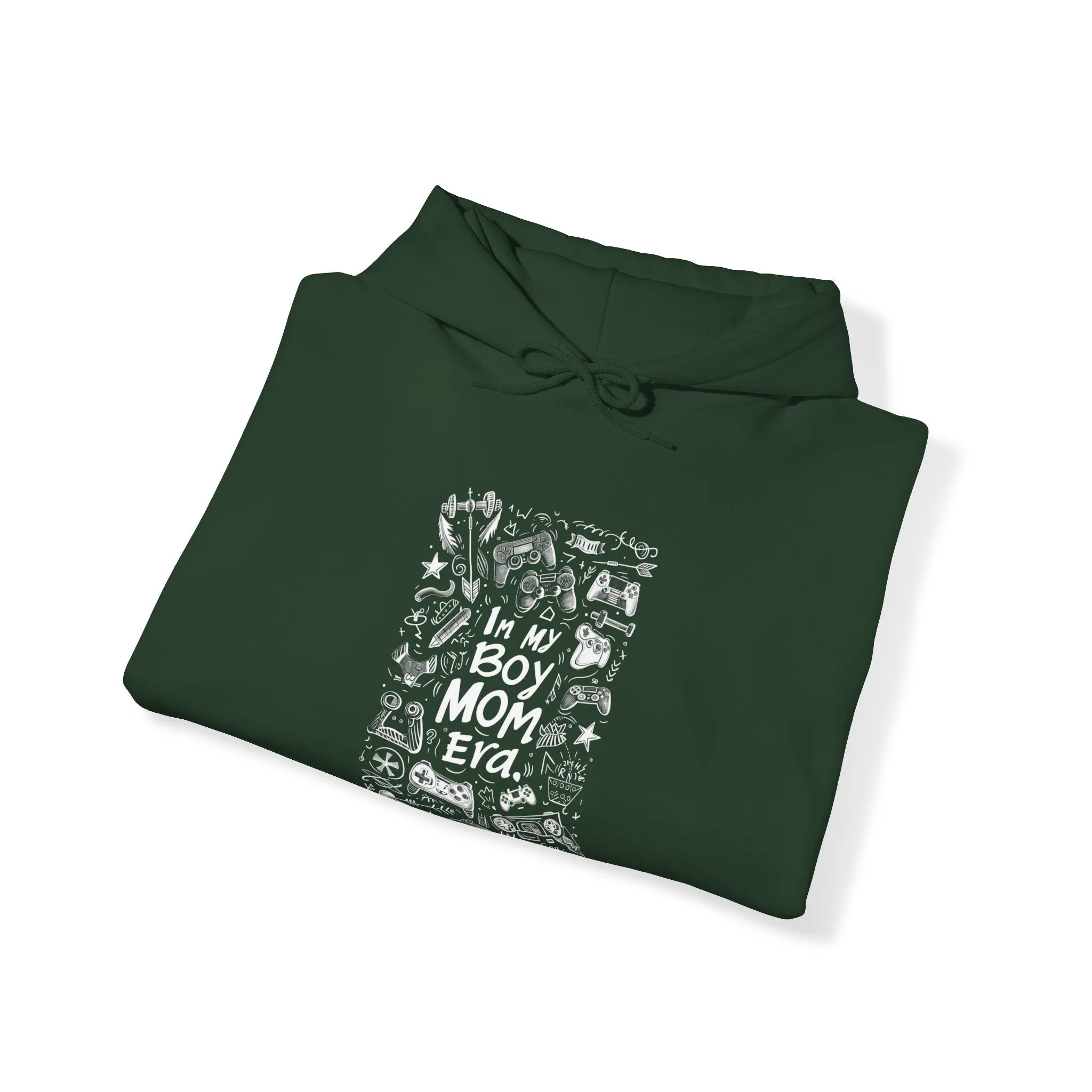 Unisex Heavy Blend™ Hooded Sweatshirt - In My Boy Mom Era - Gamer