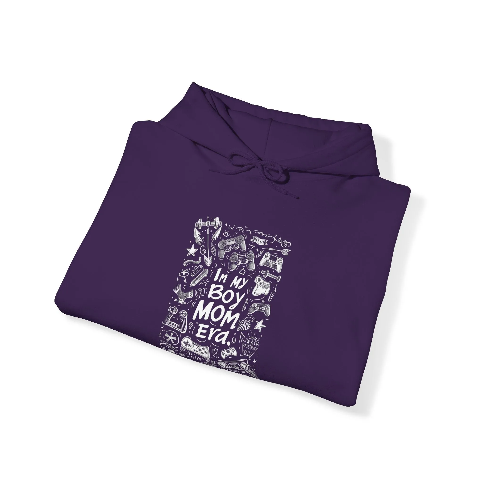 Unisex Heavy Blend™ Hooded Sweatshirt - In My Boy Mom Era - Gamer