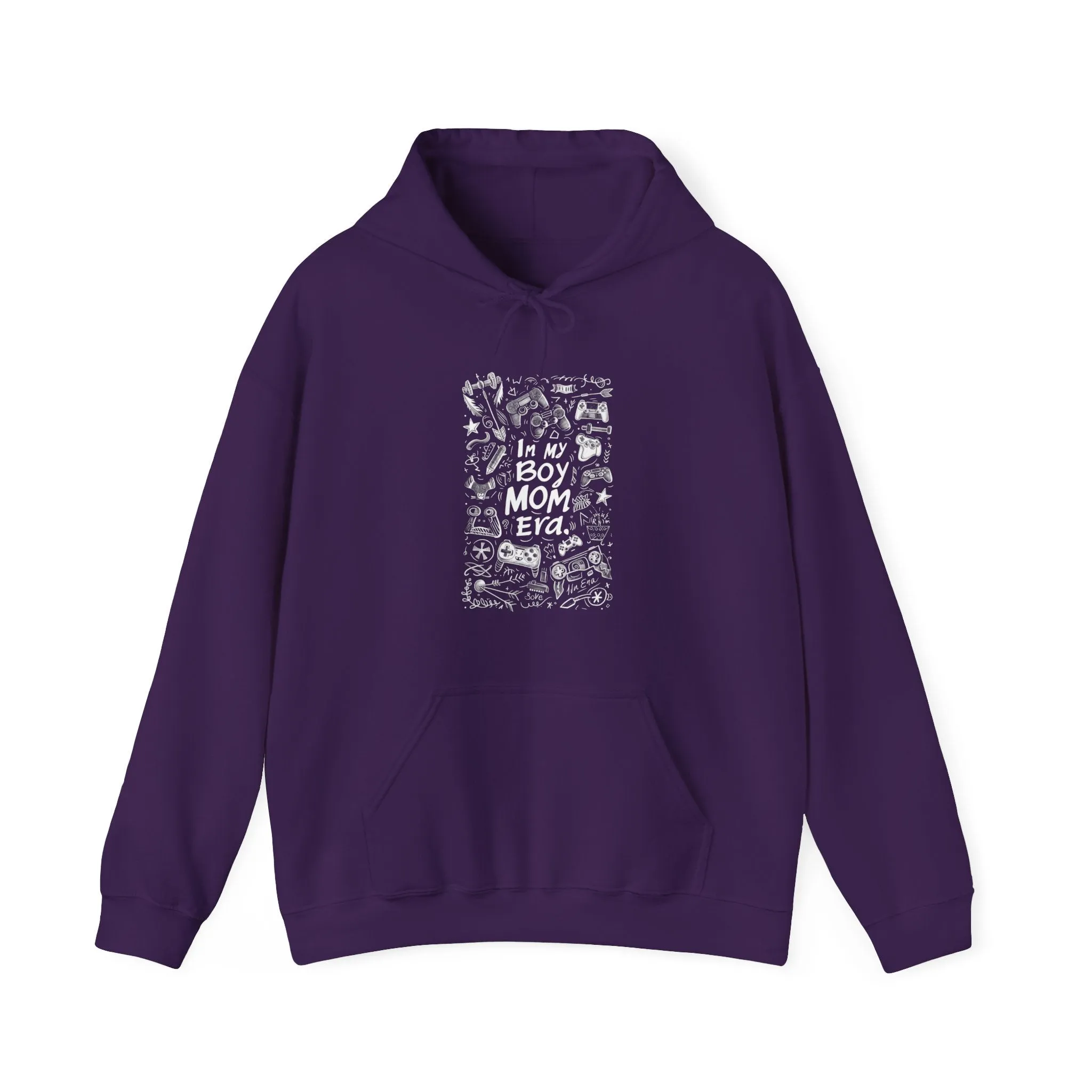 Unisex Heavy Blend™ Hooded Sweatshirt - In My Boy Mom Era - Gamer