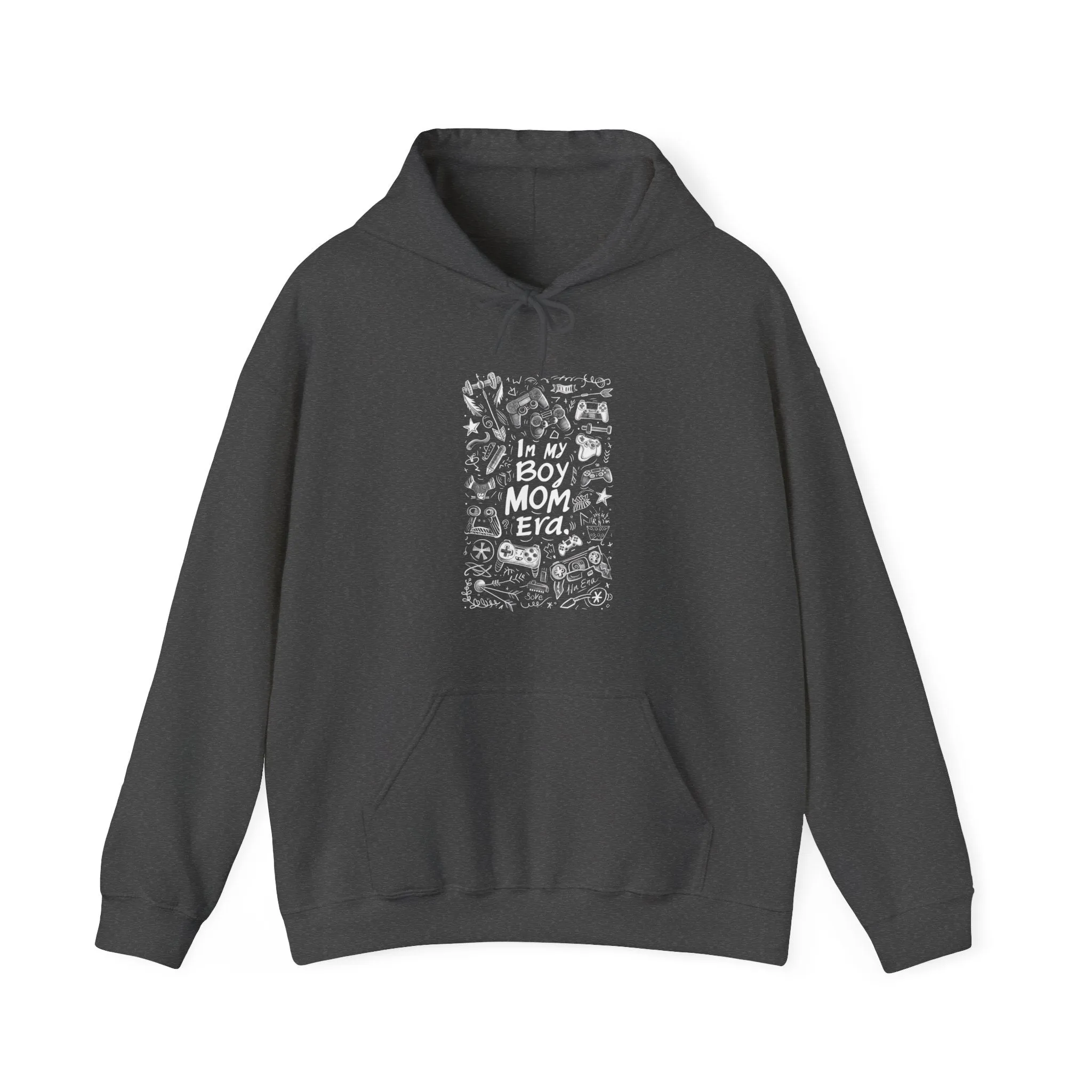 Unisex Heavy Blend™ Hooded Sweatshirt - In My Boy Mom Era - Gamer