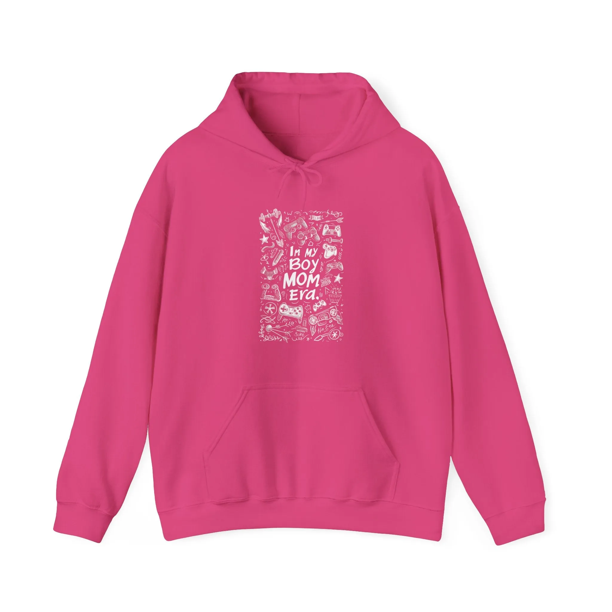 Unisex Heavy Blend™ Hooded Sweatshirt - In My Boy Mom Era - Gamer