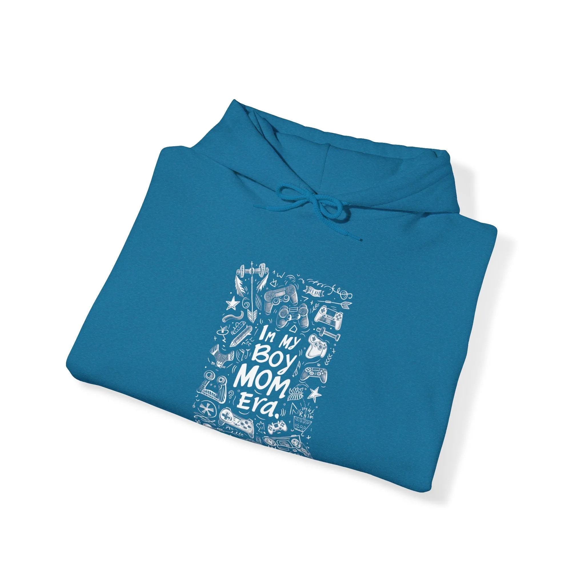 Unisex Heavy Blend™ Hooded Sweatshirt - In My Boy Mom Era - Gamer
