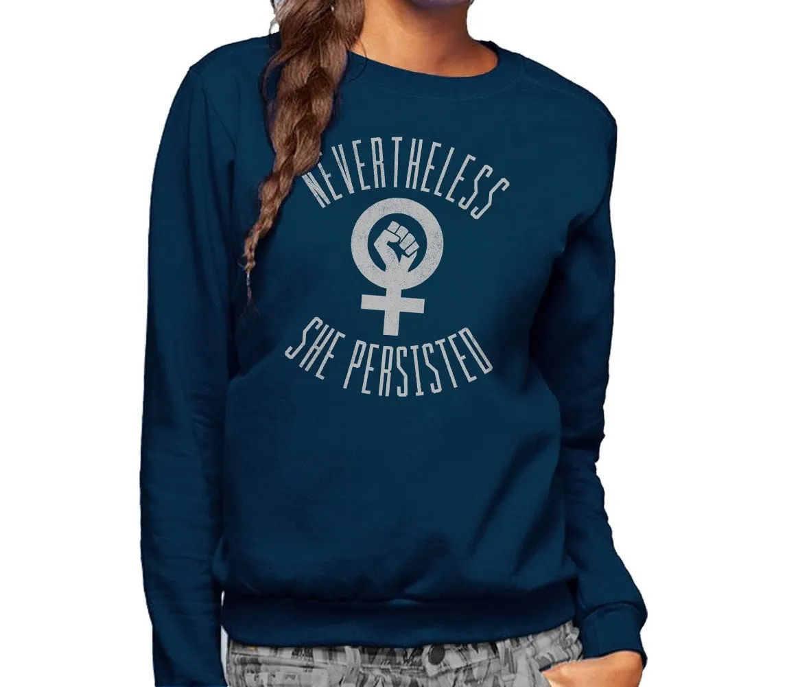 Unisex Nevertheless She Persisted Sweatshirt - Elizabeth Warren