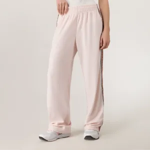 Velour Track Pants - SEASONAL PINK