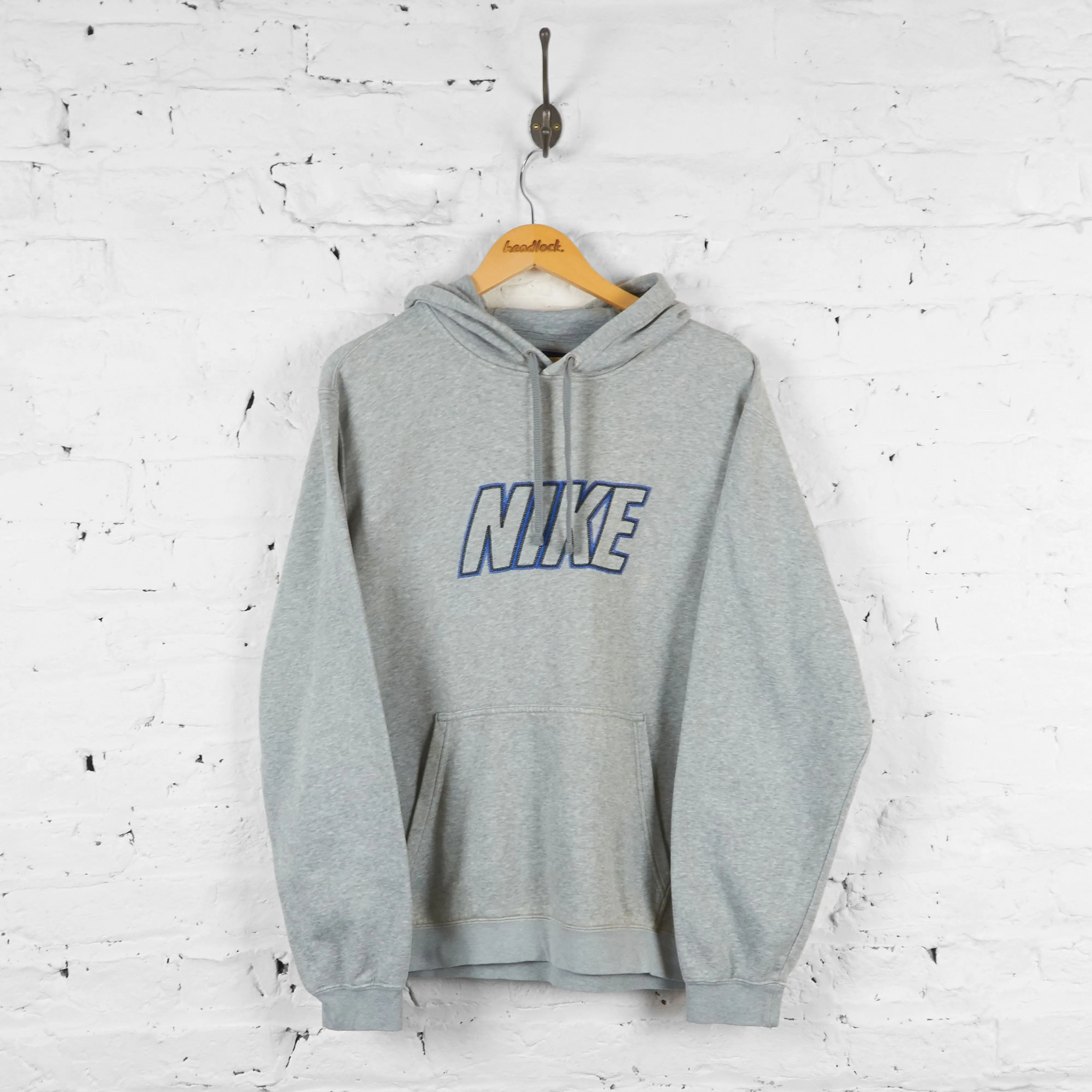 Vintage Nike Hoodie - Grey - L