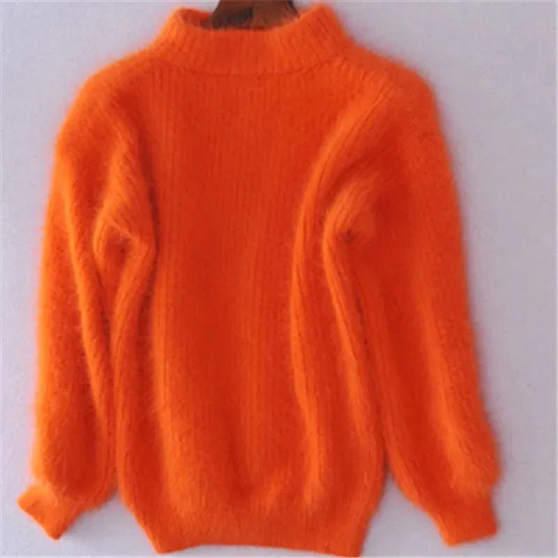 Vintage-Style Angora Sweater by Brenda