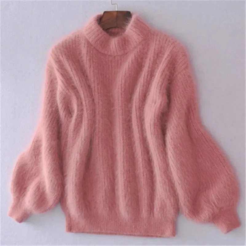 Vintage-Style Angora Sweater by Brenda