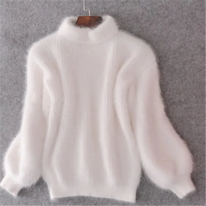 Vintage-Style Angora Sweater by Brenda