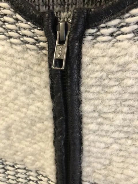 WAVERLY GREY ZIP UP, size 8  #3081