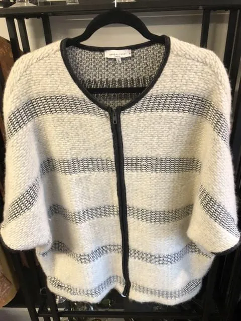 WAVERLY GREY ZIP UP, size 8  #3081