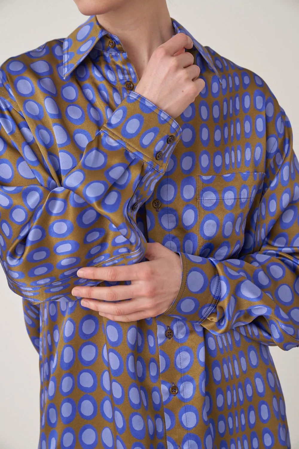 Wiggle Dot Relaxed Shirt
