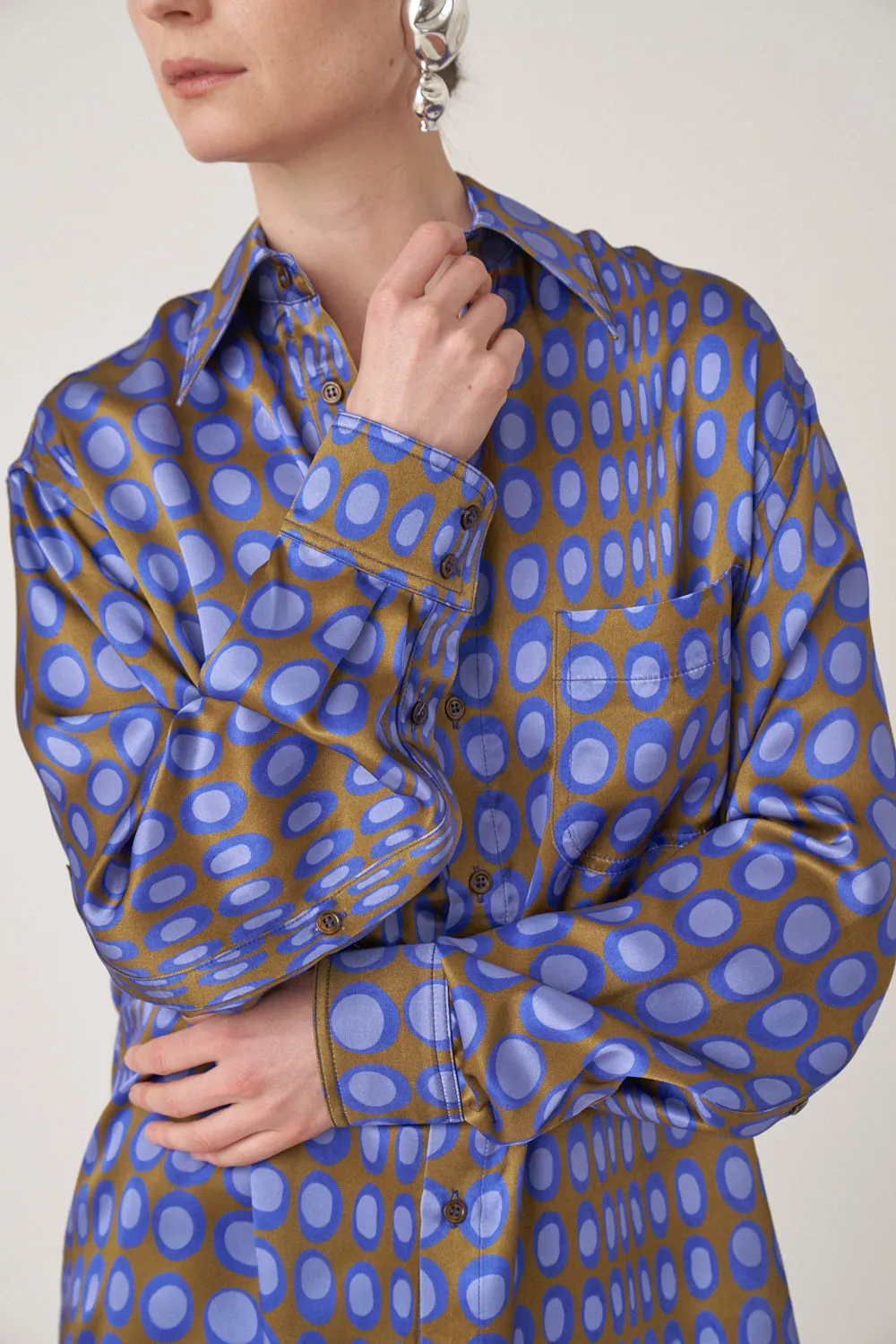 Wiggle Dot Relaxed Shirt
