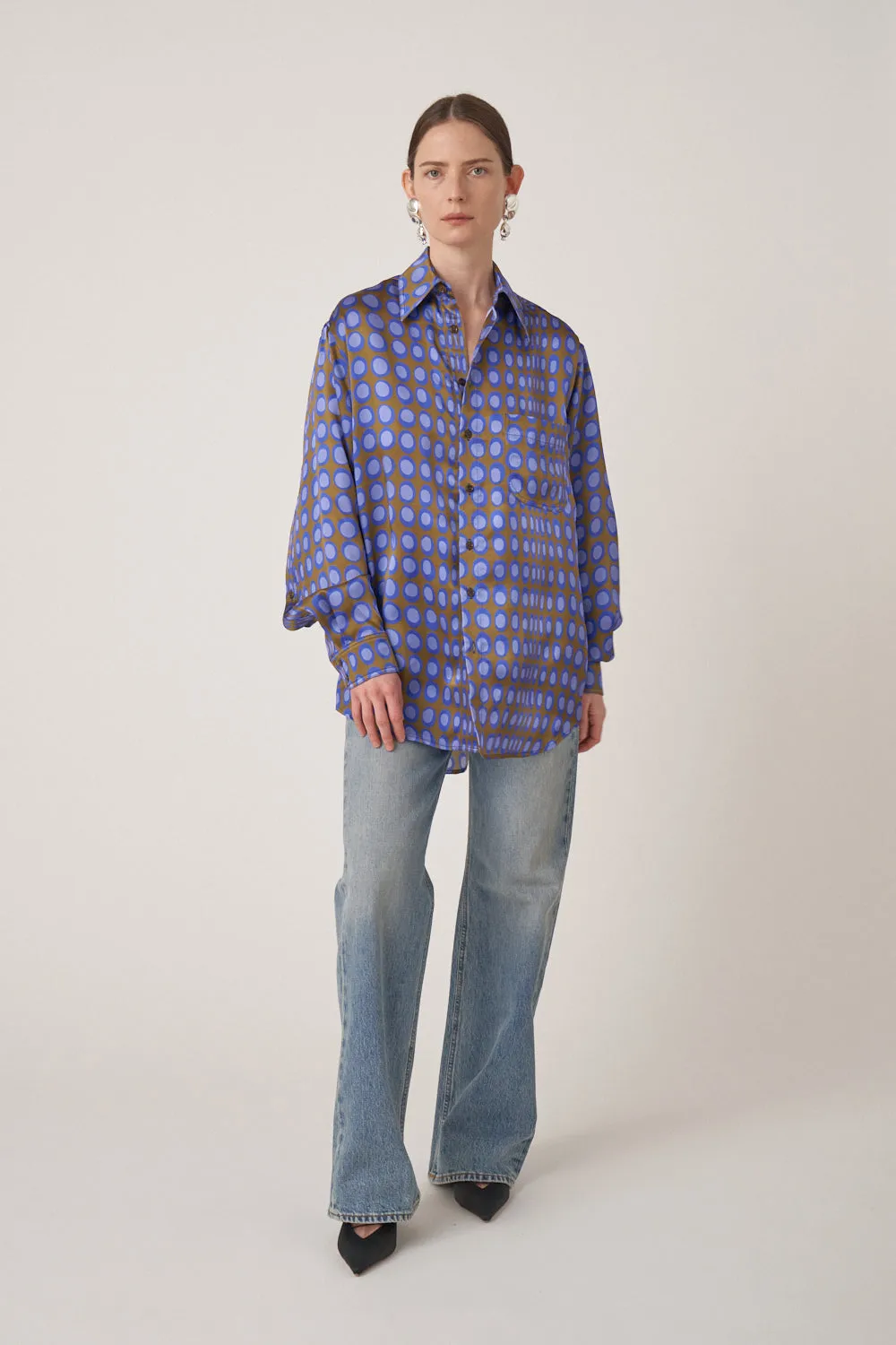 Wiggle Dot Relaxed Shirt