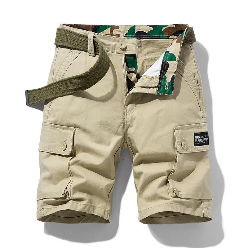WildTrek Gear Camouflage Cargo Shorts Herren