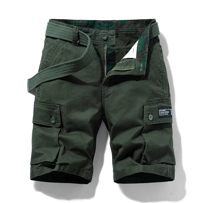 WildTrek Gear Camouflage Cargo Shorts Herren