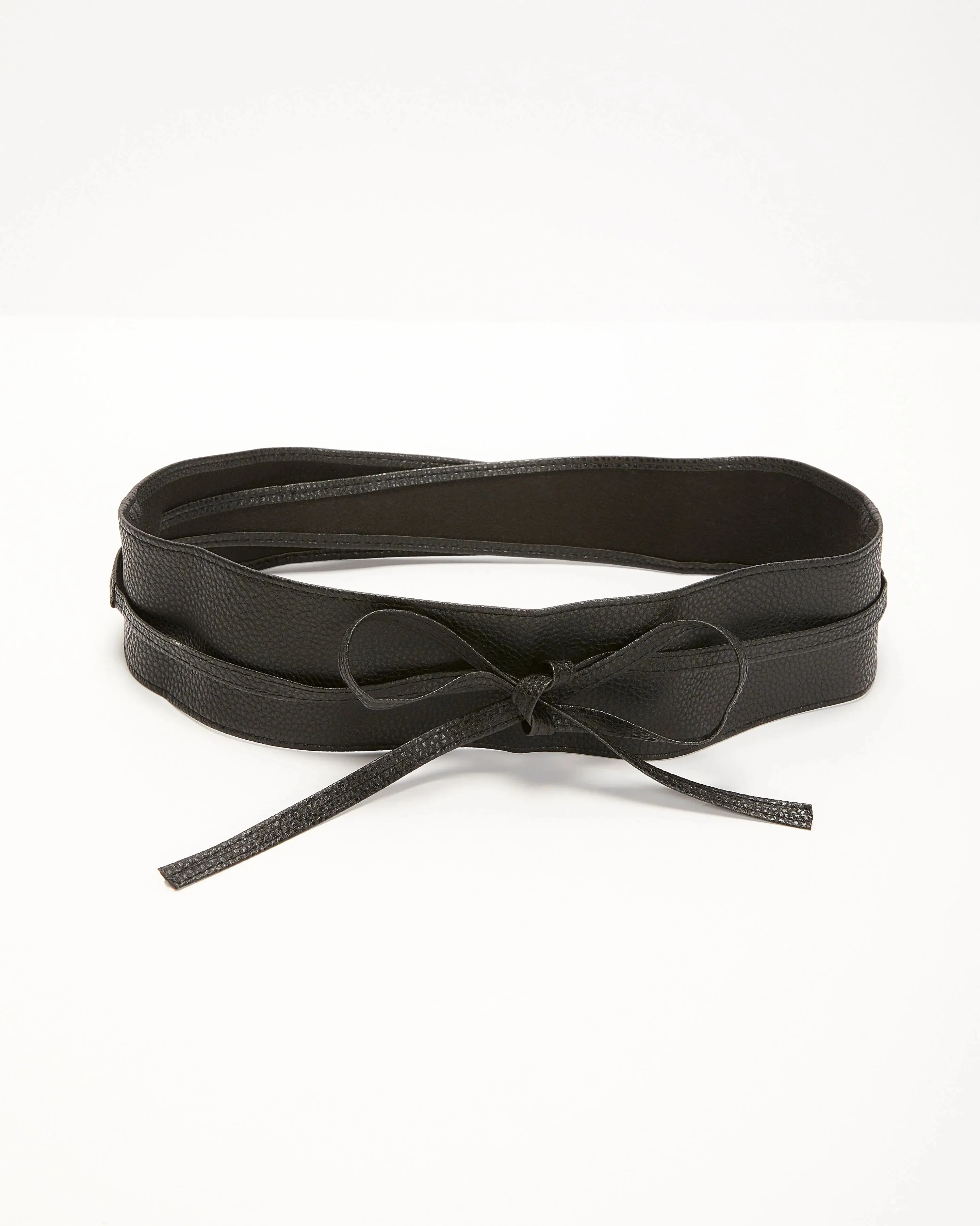 Willard Faux Leather Obi Belt