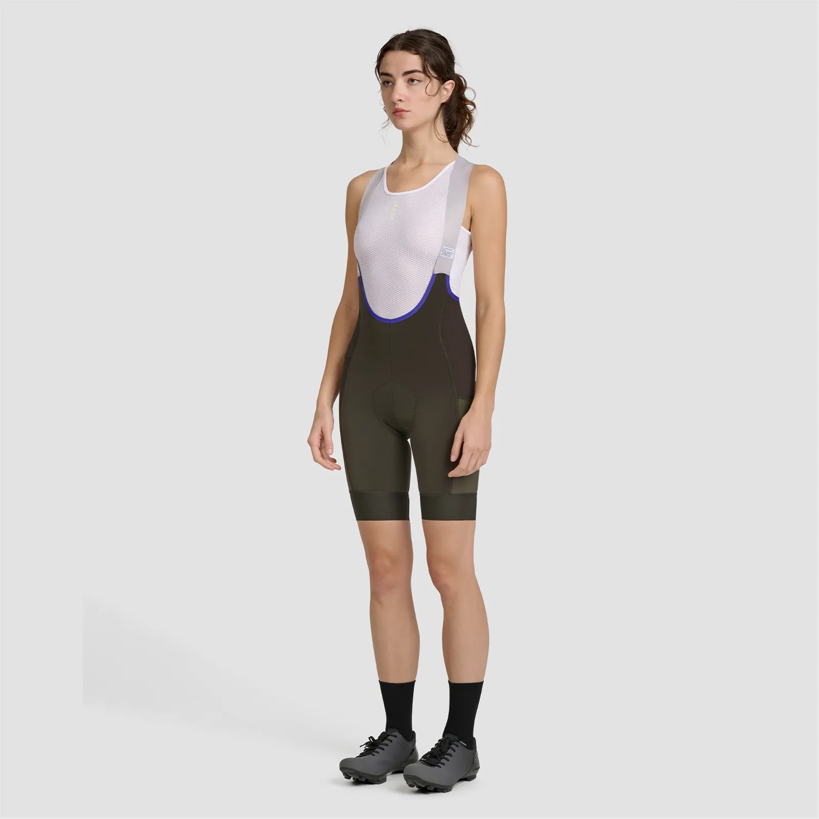 Women's Alt_Road Cargo Bib Burnt Olive