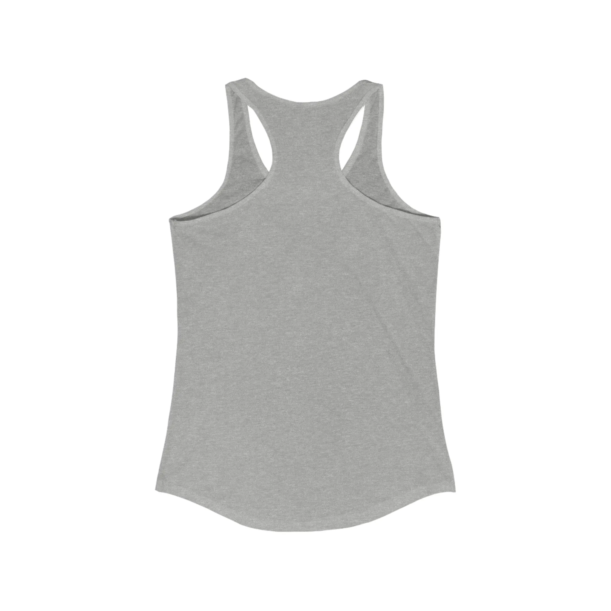 Women's Ideal Lone Wolf Graphic Design Racerback Tank