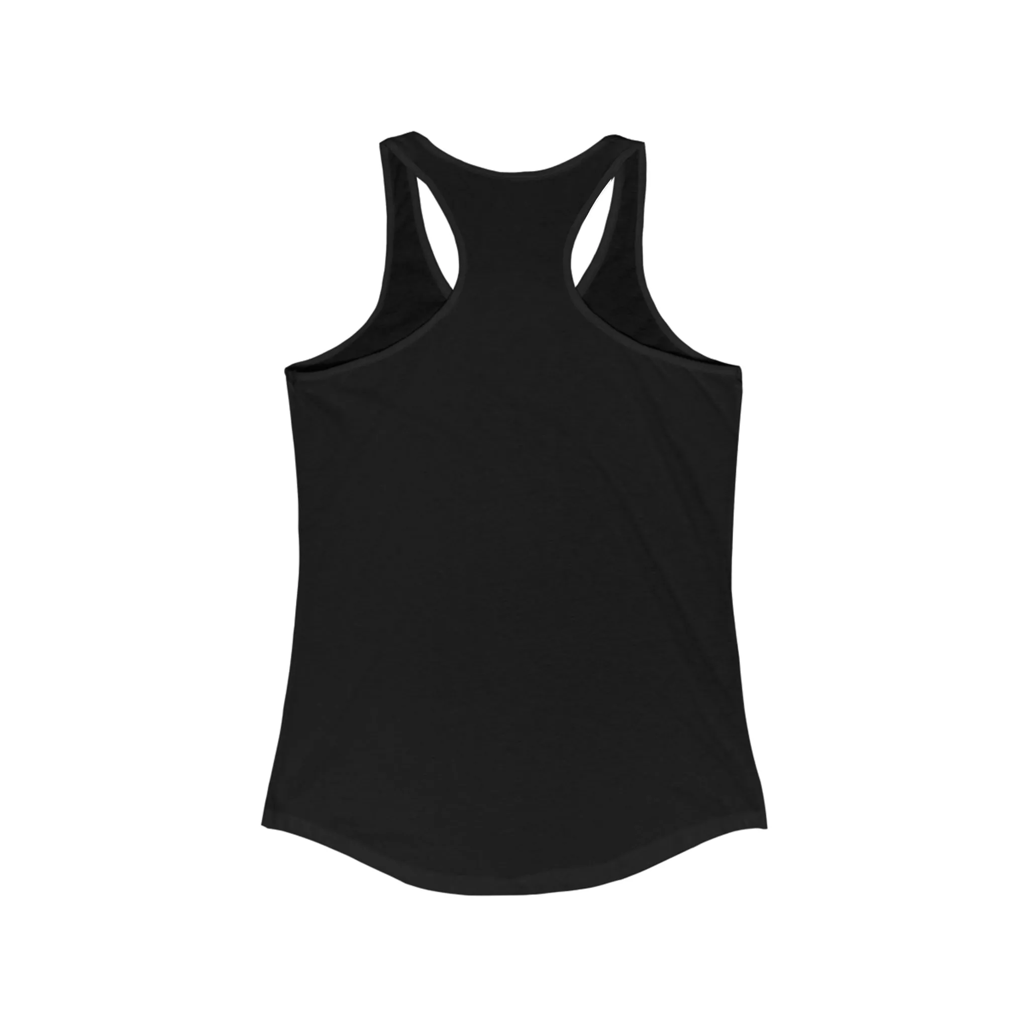 Women's Ideal Lone Wolf Graphic Design Racerback Tank